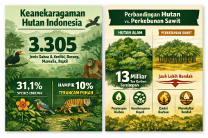 Mengapa Sawit Tak Bisa Gantikan Hutan