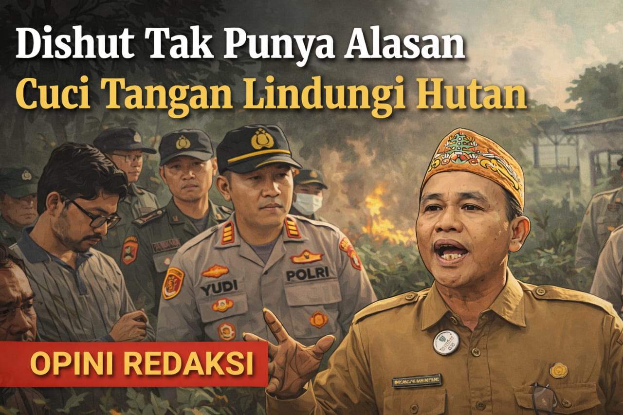 Dishut Tak Punya Alasan Cuci Tangan Lindungi Hutan