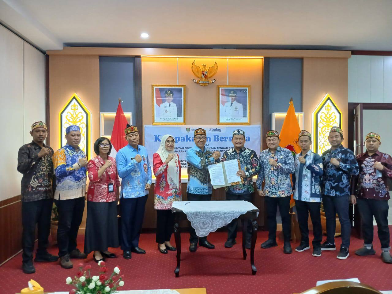Pemprov Kalteng Kunci Inflasi, BULOG Ditarik Jadi Benteng Pangan 2026
