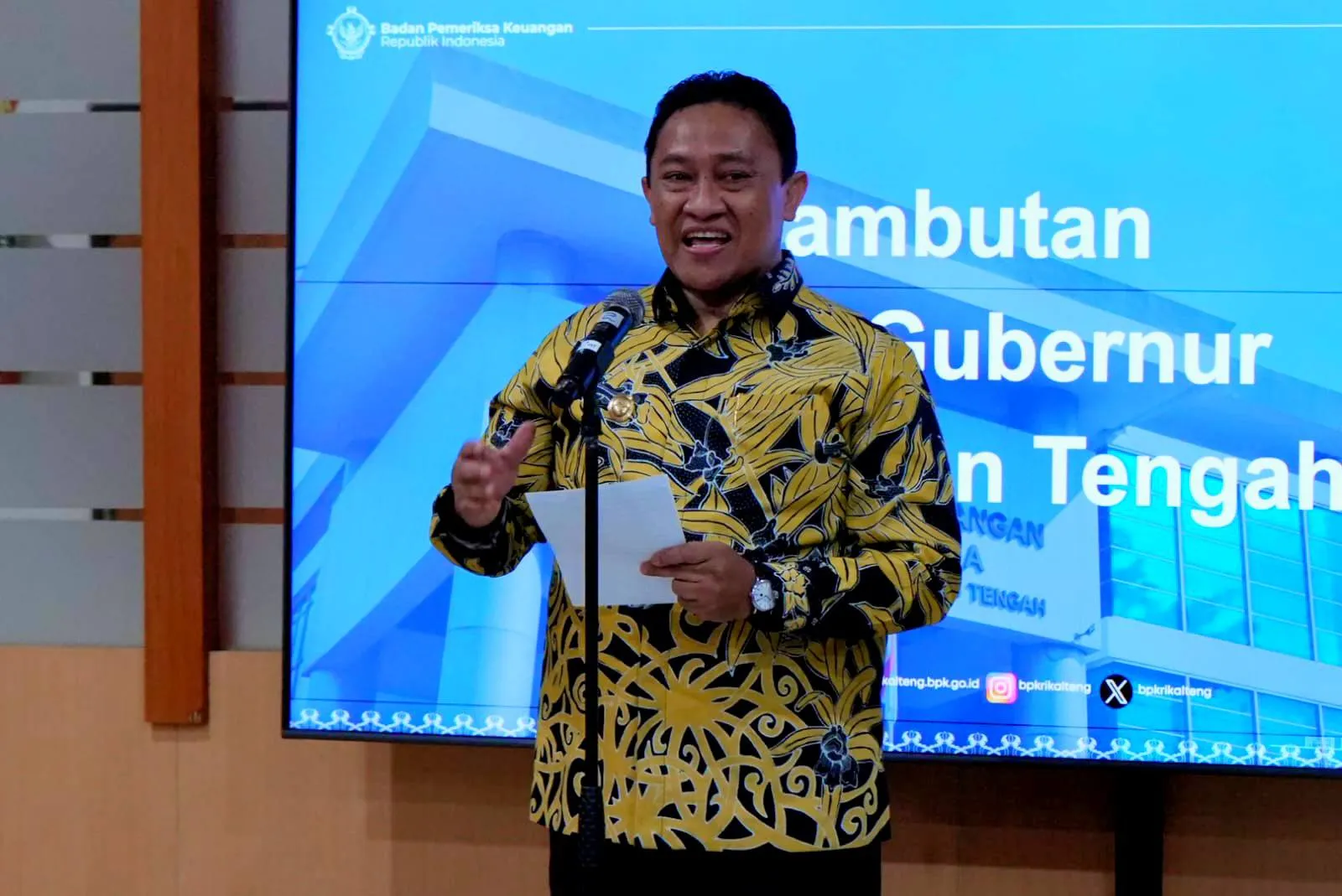 Terima LHP BPK, Wagub Kalteng Pasang Garis Keras: Temuan Harus Dituntaskan, Bukan Disimpan di Laci