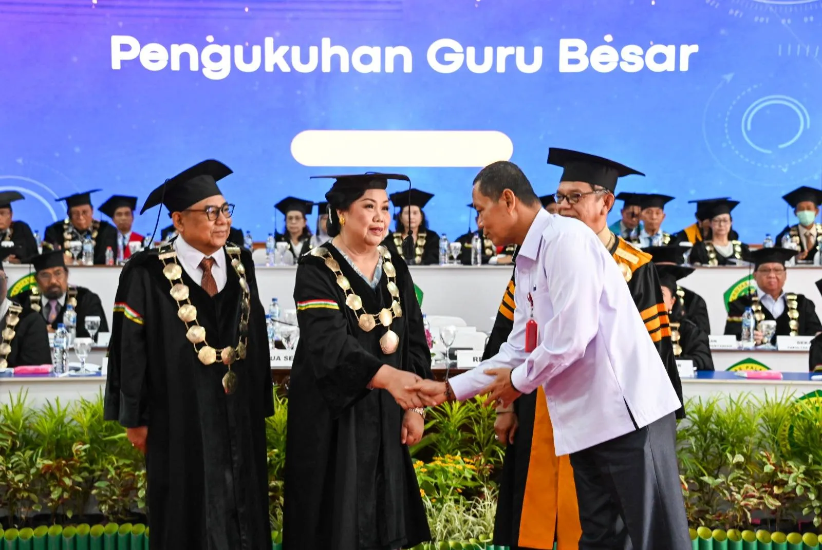UPR Cetak Guru Besar Baru, Riset Gambut Didorong Jadi Senjata Hadapi Krisis Pangan Kalteng