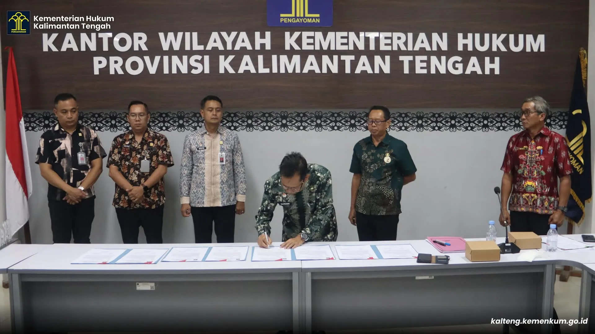 Kanwil Kemenkum Kalteng Kawal Lima Raperbup Gunung Mas