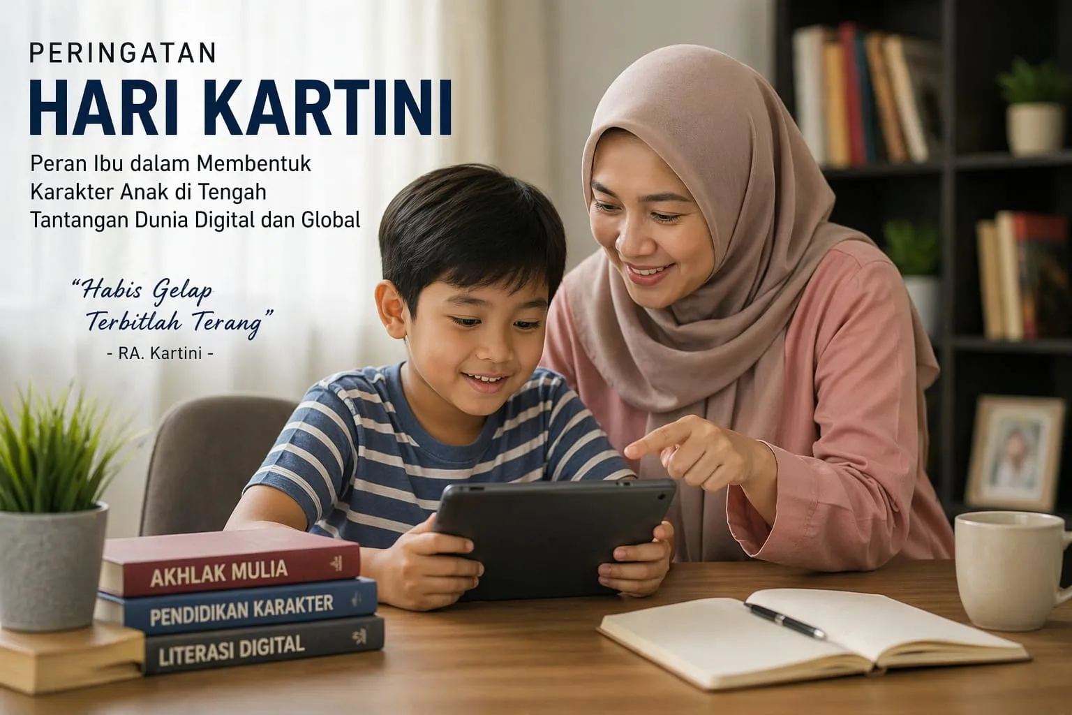Kartini di Era Layar: Ibu, Garda Terdepan Menjaga Karakter Anak