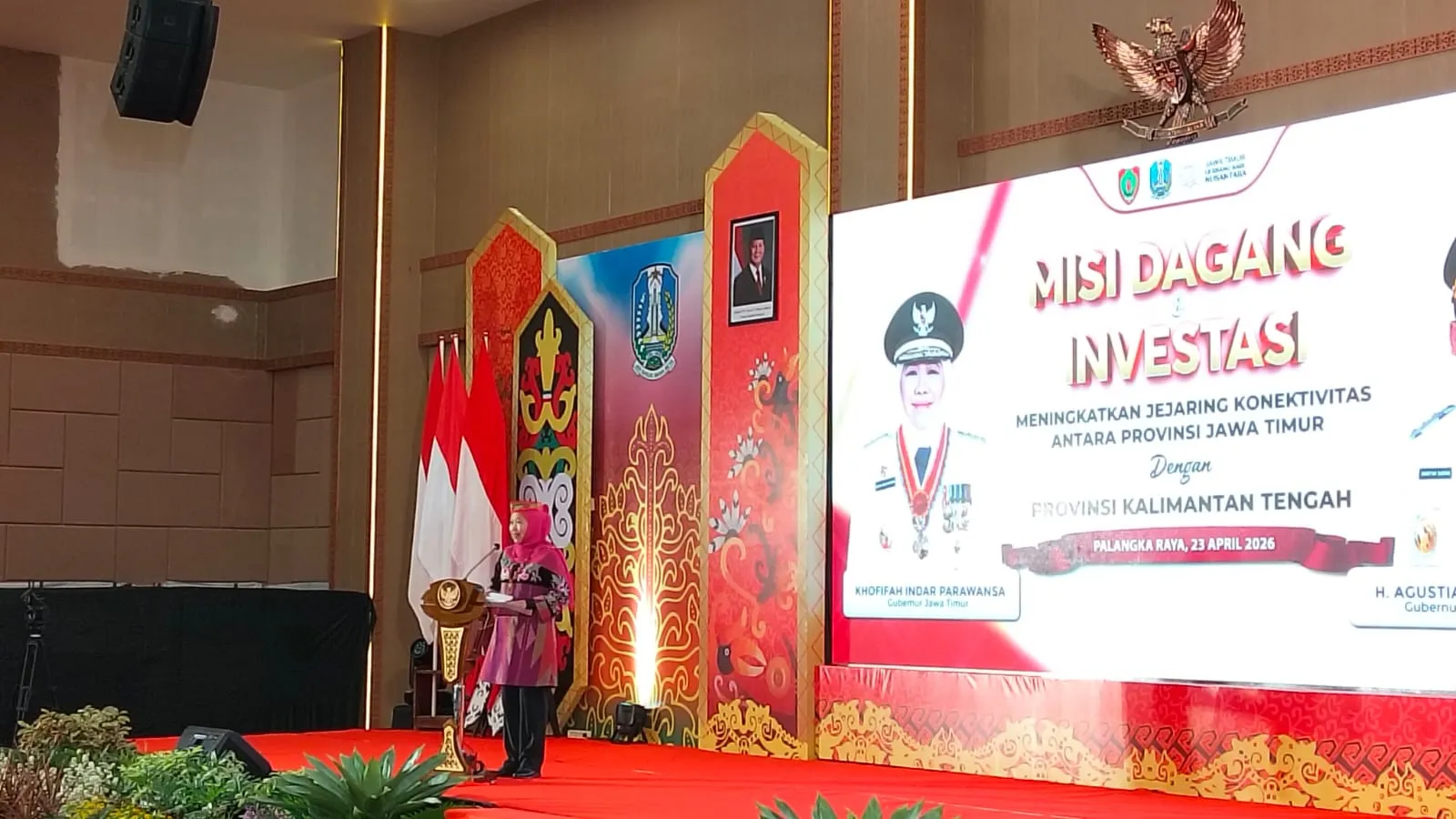 Khofifah Dorong Sinergi Kalteng–Jatim Lewat Misi Dagang