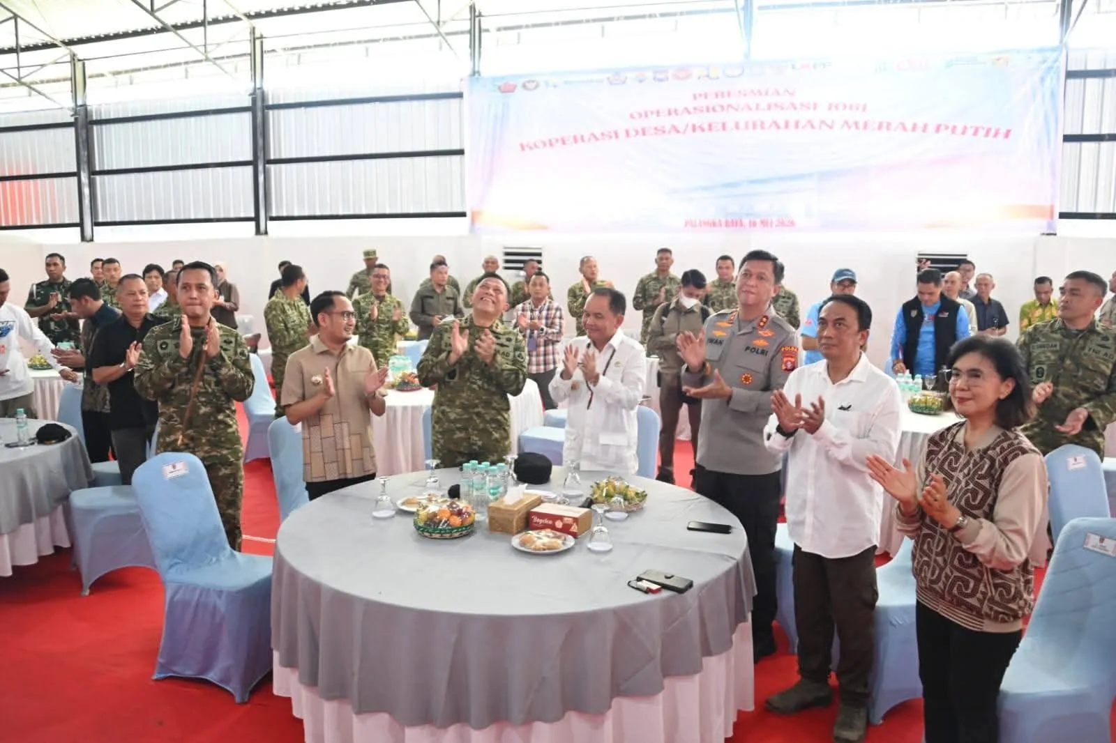 Agustiar Saksikan Peluncuran 1.061 KMP, Kalteng Siap Bangun Ekonomi Desa