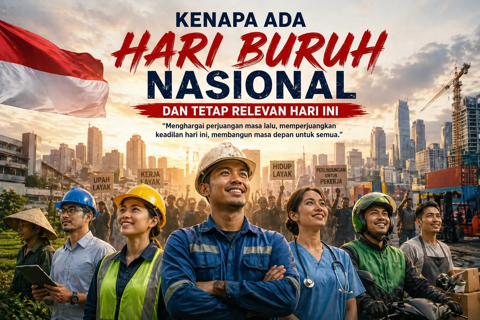 Kenapa Ada Hari Buruh Nasional dan Tetap Relevan Hari Ini