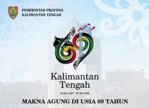 Logo 69 Tahun Kalteng Diluncurkan, Menjaga Akar Budaya, Menatap Masa Depan