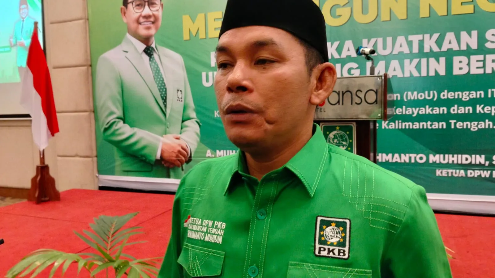 Ketua DPW PKB Kalteng Pasang Standar Tinggi untuk Ketua DPC: Harus Siap Bertarung