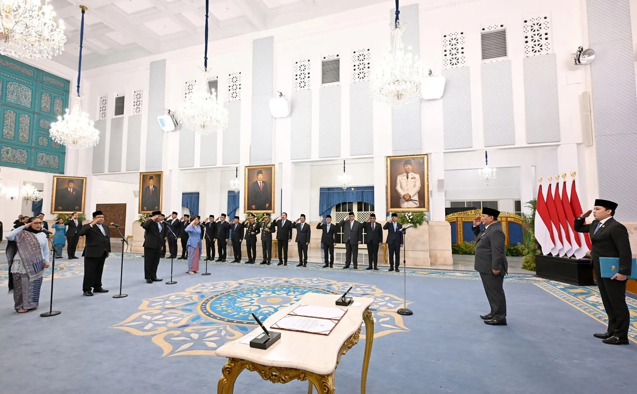 Presiden Lantik Pimpinan Baru Badan Gizi Nasional