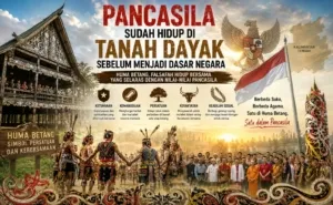 Pancasila Sudah Hidup di Tanah Dayak Sebelum Menjadi Dasar Negara