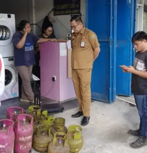 Gas Melon Sulit Didapat, Disdagperin Kalteng Temukan LPG Subsidi di Bisnis Laundry
