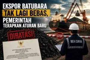 Ekspor Batubara Tak Lagi Bebas, Pemerintah Terapkan Aturan Baru