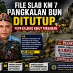 File Slab Km 7 Pangkalan Bun Ditutup, PUPR Kalteng Kebut Perbaikan