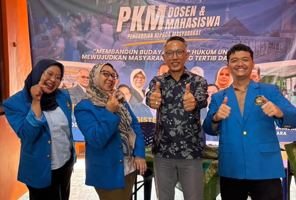 Hakim Tipikor Turun ke Permukiman Warga, Universitas Pancasila Dorong Kesadaran Hukum dari Akar Rumput