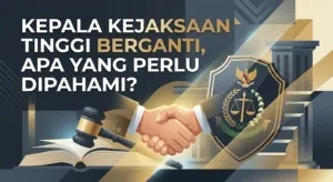 Kepala Kejaksaan Tinggi Berganti, Apa yang Perlu Dipahami? 