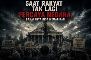 Saat Rakyat Tak Lagi Percaya Negara, Bahayanya Bisa Mematikan