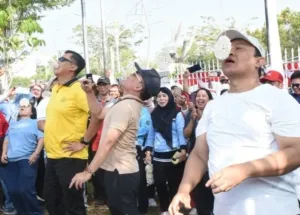 Pemprov Kalteng Gelar Lomba Tradisional di Istana Isen Mulang