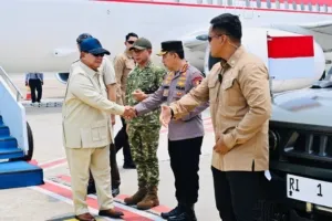 Prabowo Tiba di Kalbar, Langsung Pimpin Penanganan Karhutla Kerahkan 1.500 Personel