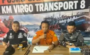 Basarnas Evakuasi 103 dari 243 Penumpang KM Virgo Transport 8